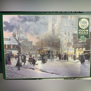 Cobble Hill Winter Street Scene Puzzle - 1000 Pieces